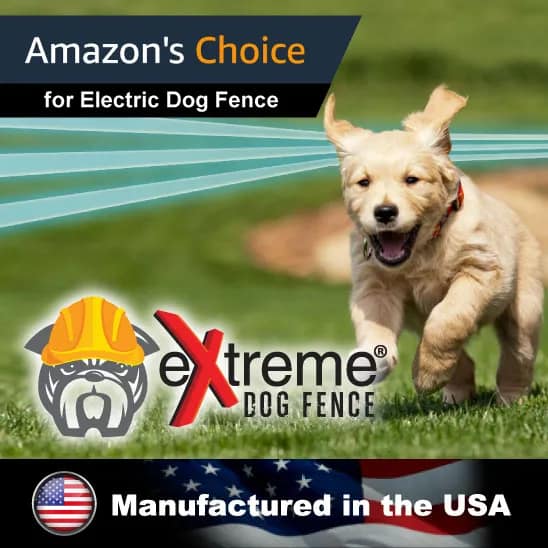 eXtreme Dog Fence. Amazon's Choice for Electric Dog Fence. Manufactured in the USA.
